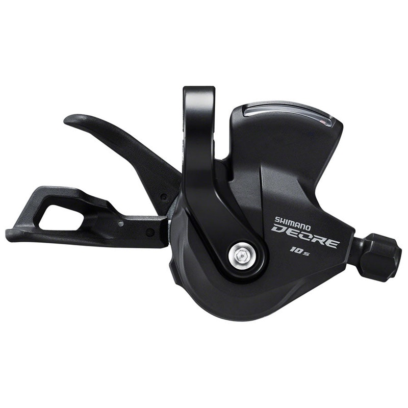 Shimano Deore SL-M4100-R Right Shift Lever - 10-Speed RapidFire Plus Optical Gear Display BLK