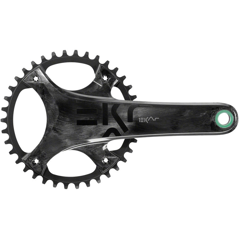 Campagnolo EKAR Crankset - 172.5mm 13-Speed 38t 123mm BCD Campagnolo Ultra-Torque Spindle Interface Carbon
