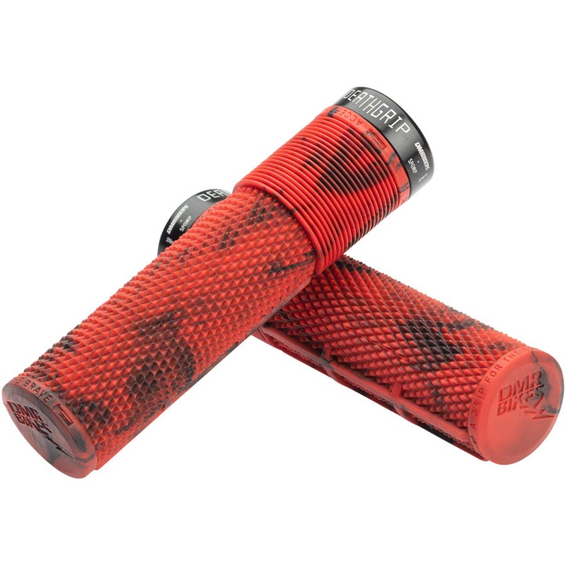 DMR Brendog Flangeless DeathGrip Thick - Marble Red