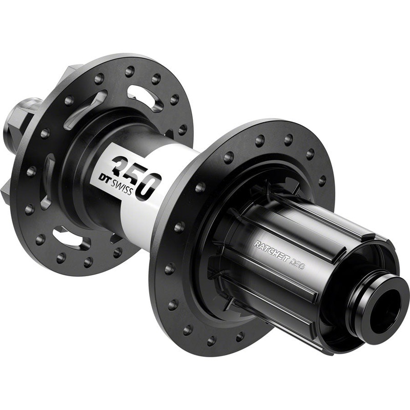 DT Swiss 350 DEG Rear Hub - 12 x 148mm 6-Bolt HG 11 MTN Black 32H 72pt