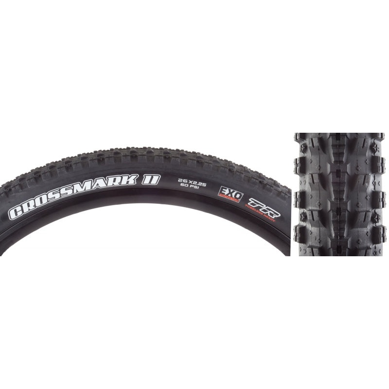 Maxxis CrossMark II EXO/TR 26x2.25 Tubeless Tire
