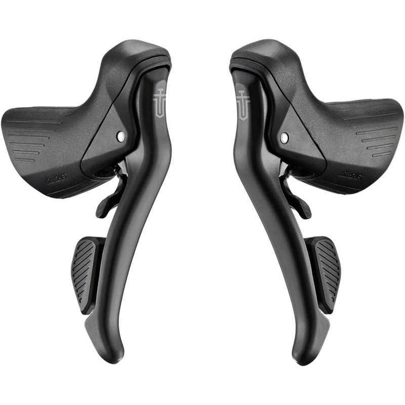 microSHIFT Sword Black Drop Bar Shifter/Brake Lever Set - 2 x 9-Speed Black