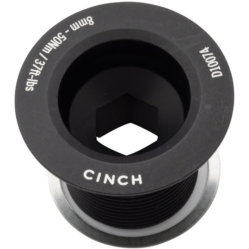 RaceFace CINCH Crank Bolt with Washer - NDS M18 Matte Black