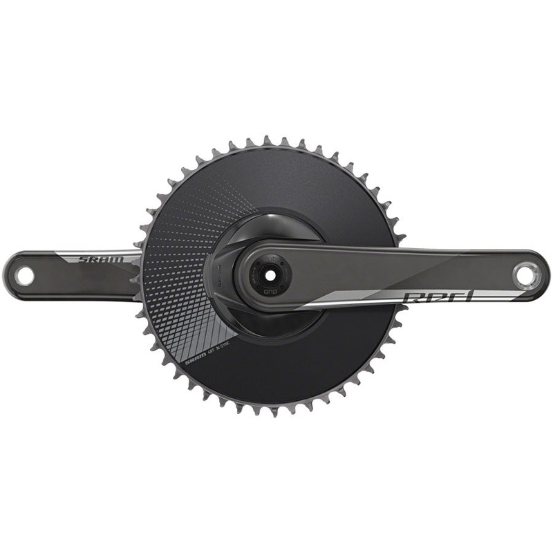 SRAM Red 1 AXS Crankset Speed: 12 Spindle: 28.99mm BCD: Direct Mount 48 DUB 175mm Black Road