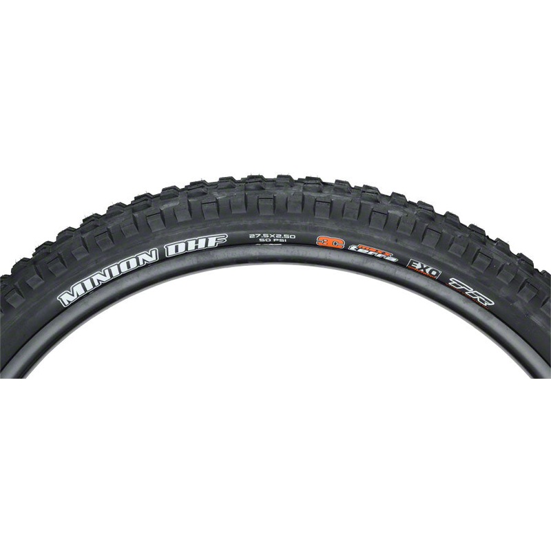 Maxxis Minion DHF Tire - 27.5 x 2.5 Tubeless Folding BLK 3C Maxx Terra EXO Wide Trail
