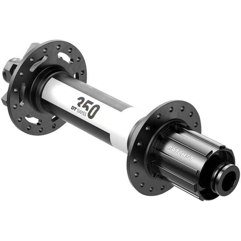 DT Swiss 350 Rear Hub - 12 x 197mm 6-Bolt HG11 MTN Black 32H 36pt