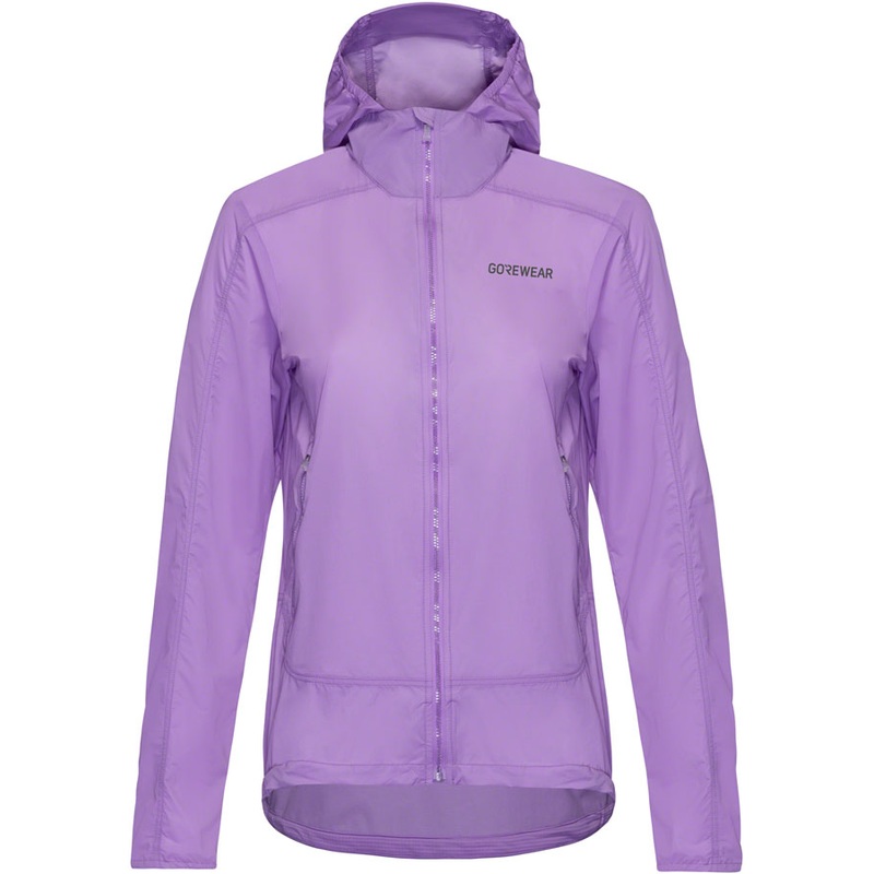 Gorewear Fernflow Hooded Windbreaker - Purple Womens Small