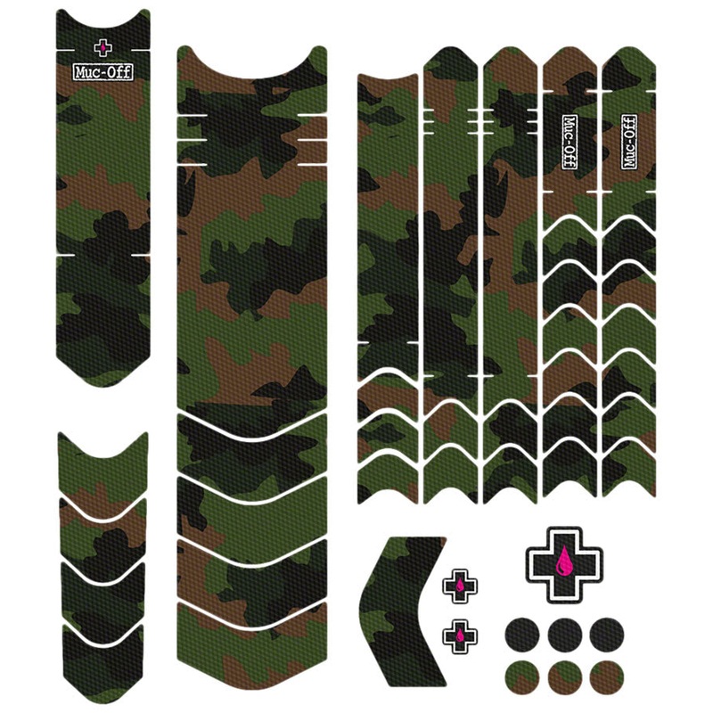 Muc-Off E-MTB Frame Protection Kit - 45-Piece Kit Camo