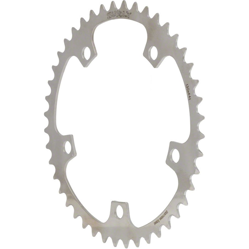 Surly Ring 44t x 130mm Stainless Steel