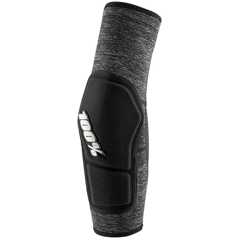 100% Ridecamp Elbow Guards - Gray Heather Large