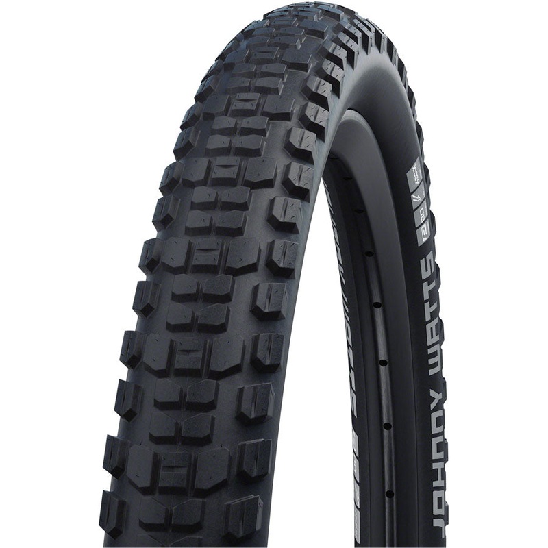 Schwalbe Johnny Watts Tire - 27.5 x 2.35 Clincher Folding BLK Performance RaceGuard Addix Double Defense