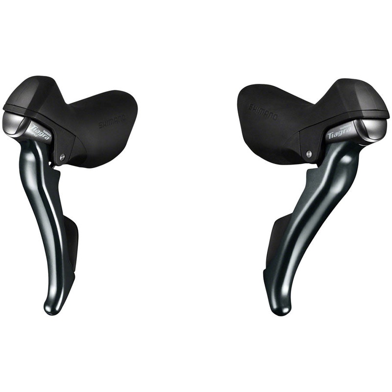Shimano Tiagra ST-4703 3x10-Speed Shift/Brake Lever Set Black