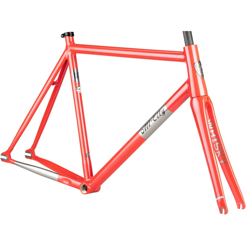 All-City Thunderdome Frameset - 700c Aluminum Hot Pink Blink 49cm