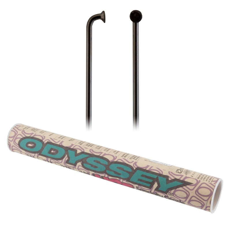 Odyssey Spokes J-Bend 2.0 (14G) 188mm Box of 40 Black Yes