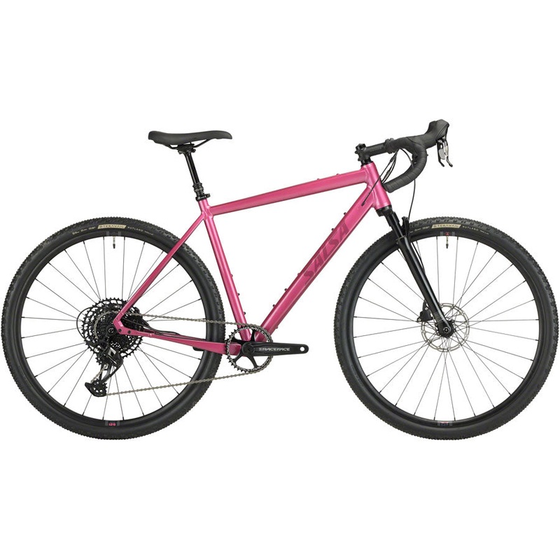 Salsa Stormchaser Apex Eagle Front Suspension Bike - 700c Aluminum Berry 56cm