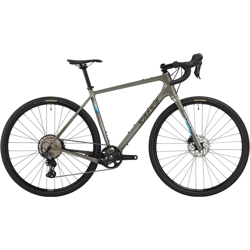 Salsa Warbird C GRX 610 1x12 Bike - 700c Carbon Dark Grey 49cm