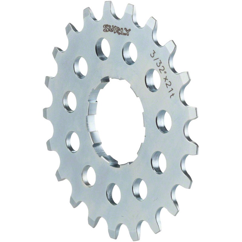 Surly Single Cassette Cog 3/32" Splined 21t