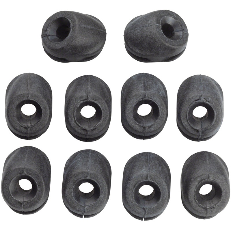 Jagwire Frame Plug Refill Bag - Fits 3.0mm Shimano Di2 Angled Entry 8.0mm Round Frame Port Bag/10 Plugs