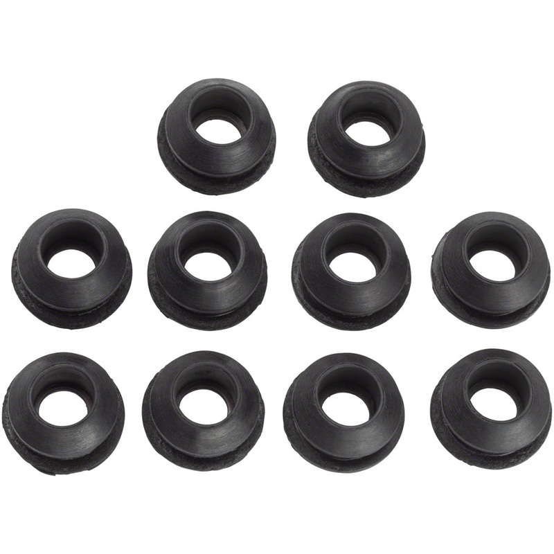 Jagwire Frame Plug Refill Bag - Fits 4mm Housing Straight Entry 8.0mm Round Frame Port Bag/10 Plugs