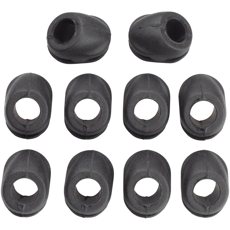 Jagwire Frame Plug Refill Bag - Fits 5mm Housing Angled Entry 8.0mm Round Frame Port Bag/10 Plugs