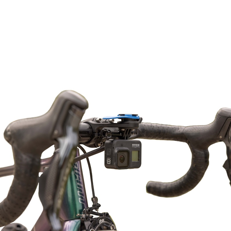 Quad Lock Action Camera Adapter Black/Blue