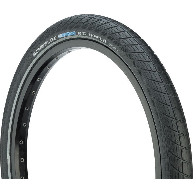 Schwalbe Big Apple Tire - 26 x 2.15 Clincher Wire BLK RaceGuard Endurance E25