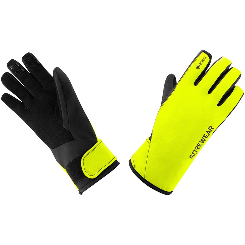 Gorewear Gore-Tex Insulated Gloves - Yellow/Black Mens 2X-Large