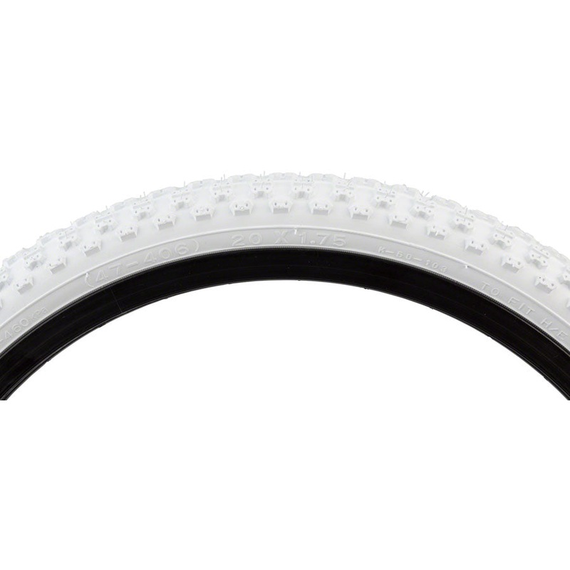 Kenda K50 Tire - 20 x 1.75 Clincher Wire White