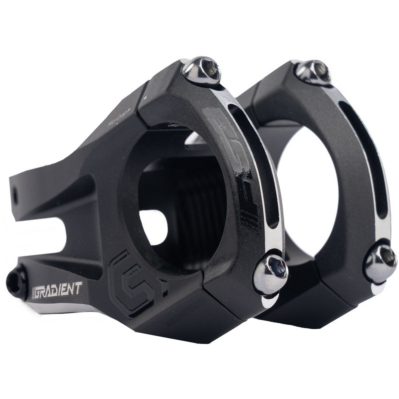 Full Speed Ahead Gradient Alloy Stem - 33mm 35mm Clamp +6 1 1/8" Black