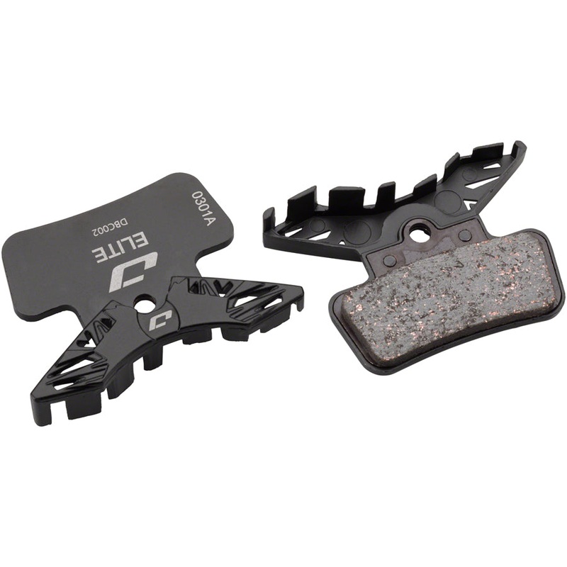 Jagwire Elite Cooling Disc Brake Pad - Semi-Metallic Aluminum Backed Fits SRAM Guide Ultimate RSC B1 RS B1 R B1