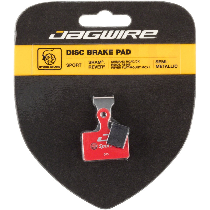 Jagwire Sport Semi-Metallic Disc Brake Pads - For Shimano Dura-Ace 9170 Ultegra R8070 105 R7070 GRX RX810 Box/25 Pairs