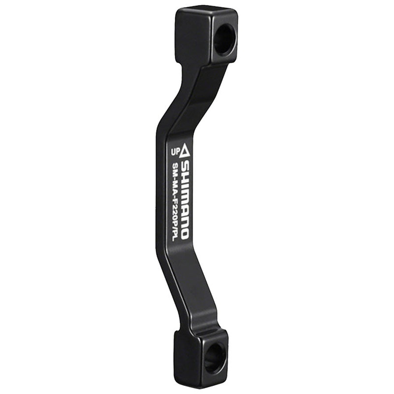 Shimano SM-MA-F220P/PL Disc Brake Adaptor - 203mm Post Mount Fork/Frame to 220mm Disc Brake Rotor