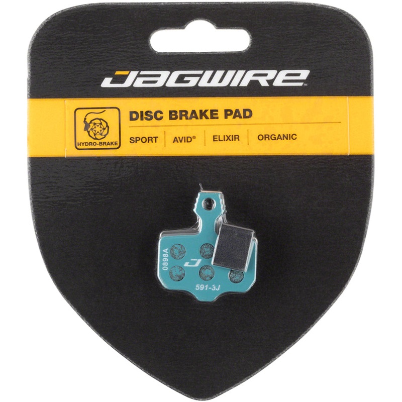 Jagwire Sport Organic Disc Brake Pads - For various SRAM Level Avid Elixir Models