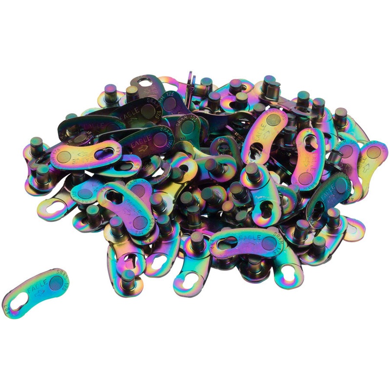 SRAM Eagle PowerLock for 12-speed Rainbow Bulk 50 Pack