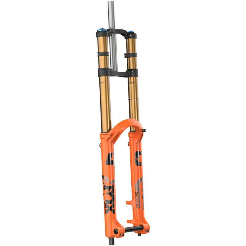 FOX 40 Factory Suspension Fork - 29" 203 mm 20TA x 110 mm 52mm Offset GRIP X2 Damper Shiny Orange