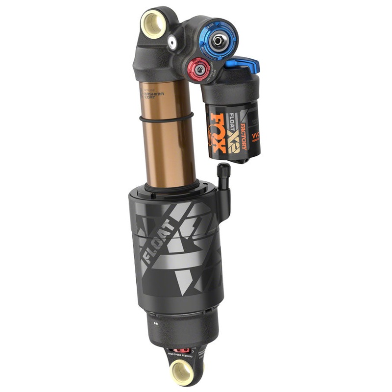 FOX FLOAT X2 Factory Rear Shock - Metric 230 x 57.5 mm 2-Position Lever Kashima Coat