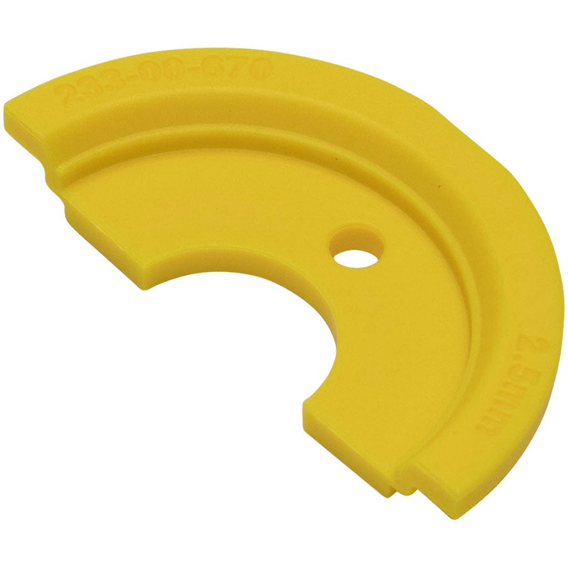 FOX Travel Spacer - 2026 FLOAT X2 2.5mm Yellow