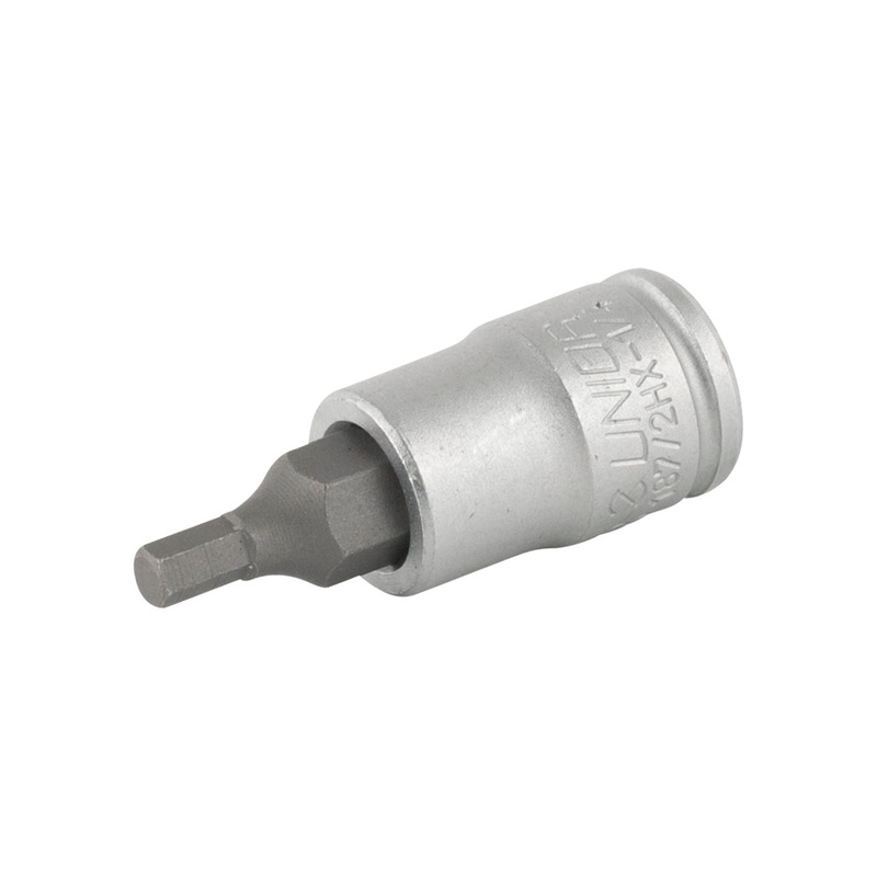 Tool Unior Hex Bit 1/4" Drive 3mm