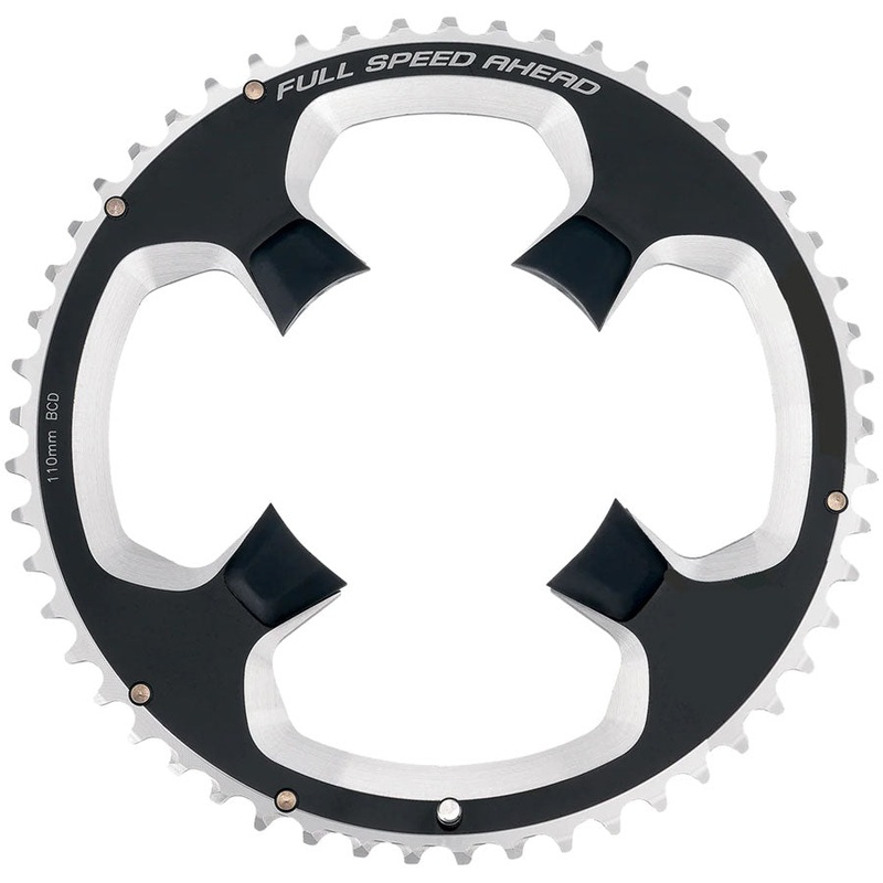 FSA PowerBox Carbon Road Chainring ABS 52T 4-bolt