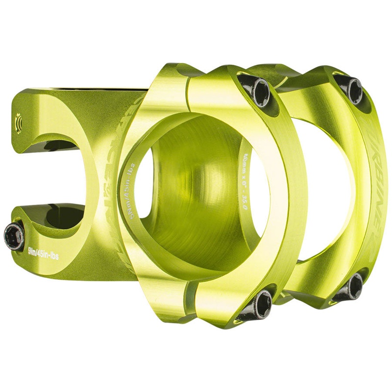 RaceFace Turbine R 35 Stem - 50mm 35mm Clamp +/-0 1 1/8" Green