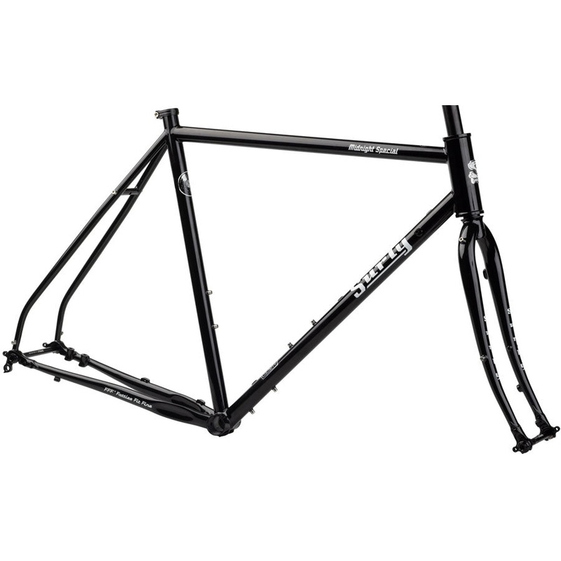 Surly Midnight Special Frameset - 650b/700c Steel Hi-Viz Black 46cm