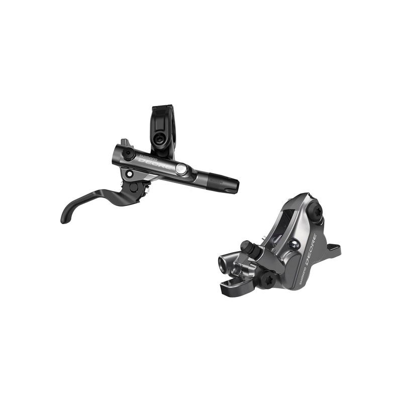 Brakeset Shimano M6120 Deore Assembled Black Rear/Right