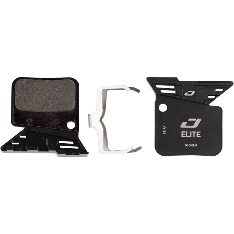 Jagwire Elite Cooling Disc Brake Pad - Semi-Metallic Aluminum Backed Fits SRAM Red 22 B1 Force 22 A1 Rival 22 A1 Apex 1 A1