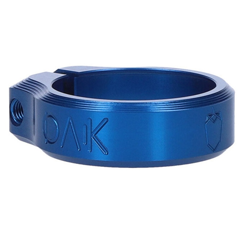 OAK Components Orbit Seatpost Clamp 36.4mm Blue