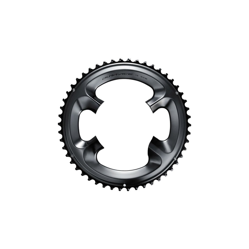 Chainring Shimano FC-09 50t 11-Speed Asymmetric 110BCD Black