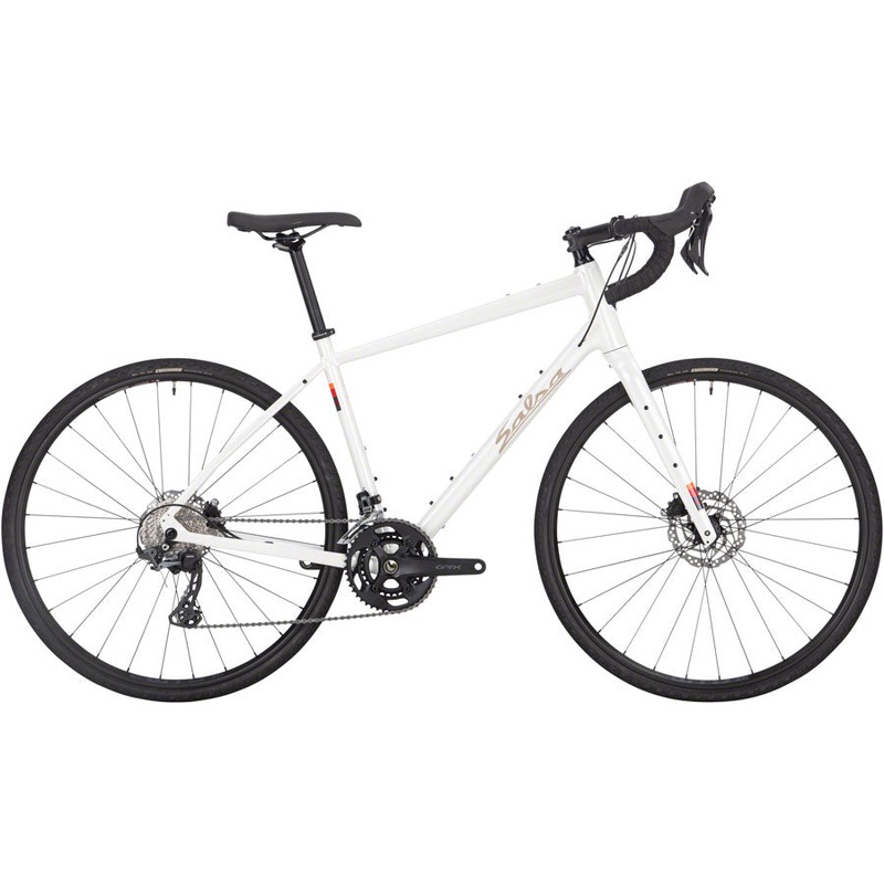 Salsa Journeyer GRX 600 700 Bike - 700c Aluminum White 51cm
