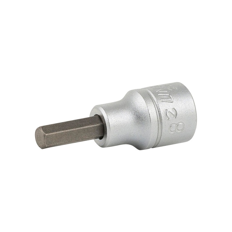 Tool Unior Hex Bit 1/2" Drive 8mm