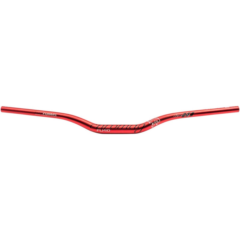 Chromag Fubars FU40 MTB Handlebar Diameter: 31.8mm 800mm Rise: 40mm Red