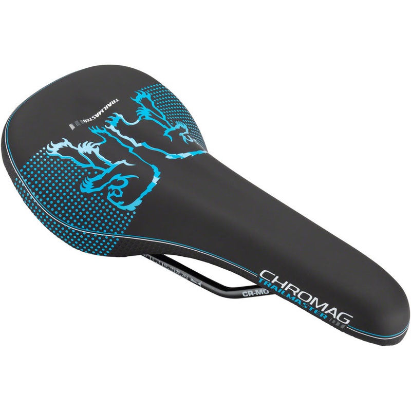 Chromag Trailmaster DT Saddle 280 x 135mm 305g Black/Blue