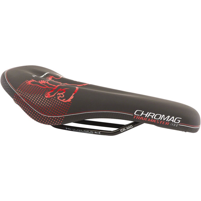 Chromag Trailmaster DT Saddle 280 x 135mm 305g Black/Red